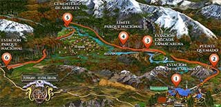 route map end of the world train